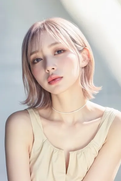 ボブヘアの女性